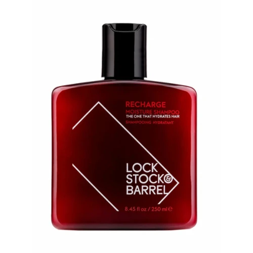 Шампунь увлажняющий для мужчин - Lock Stock & Barrel Recharge Moisture Shampoo 